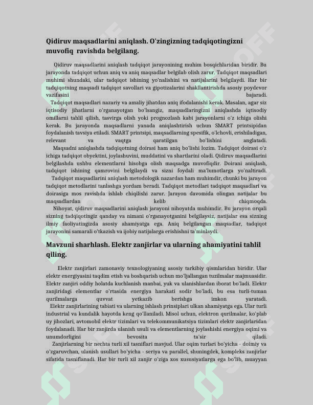 Elektr zanjirlar tahlilida qatorlar tatbiqlari. 3