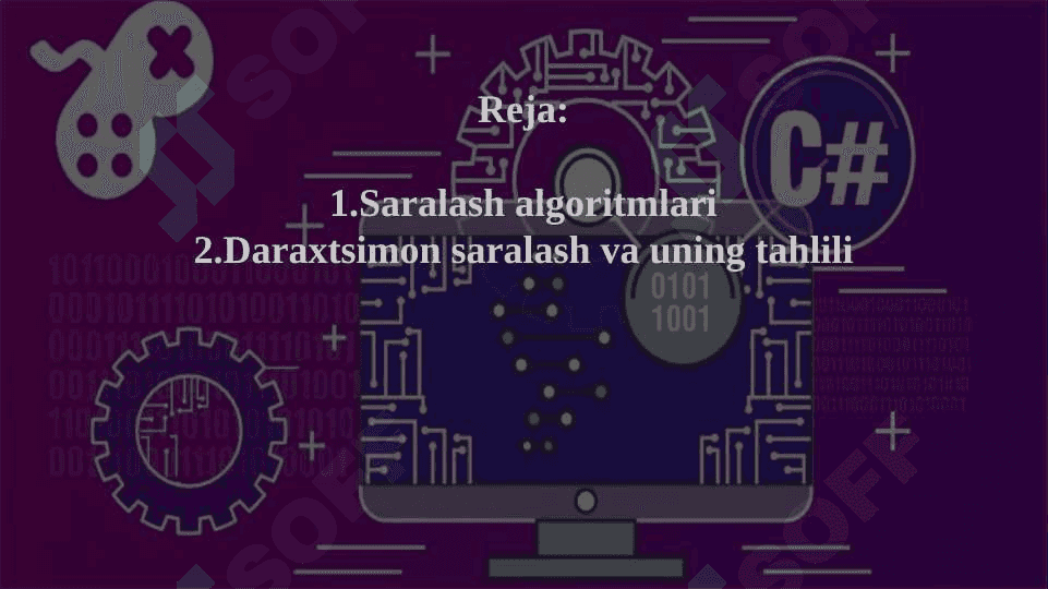 DARAXTSIMON SARALASH VA UNING TAHLILI 2