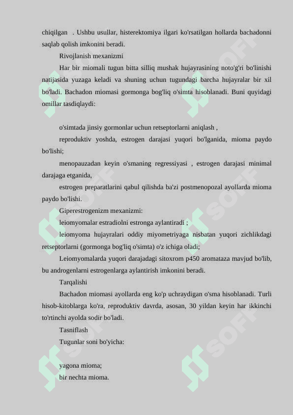 MIOMA KASALLIGI HAQIDA 4