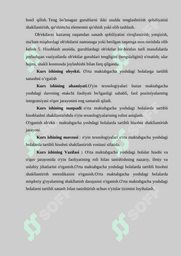 Tartib va miqdor butun sonlar 5
