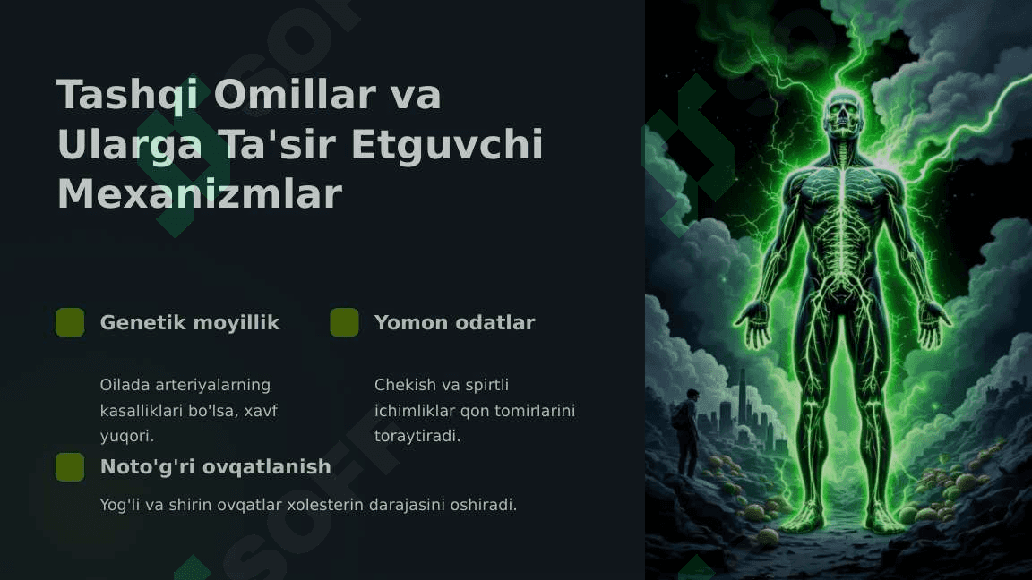 Yonbosh va erkin oyoq sohalardagi artriyalar taraqqiyotiga tashqi omillarning ta'siri 4