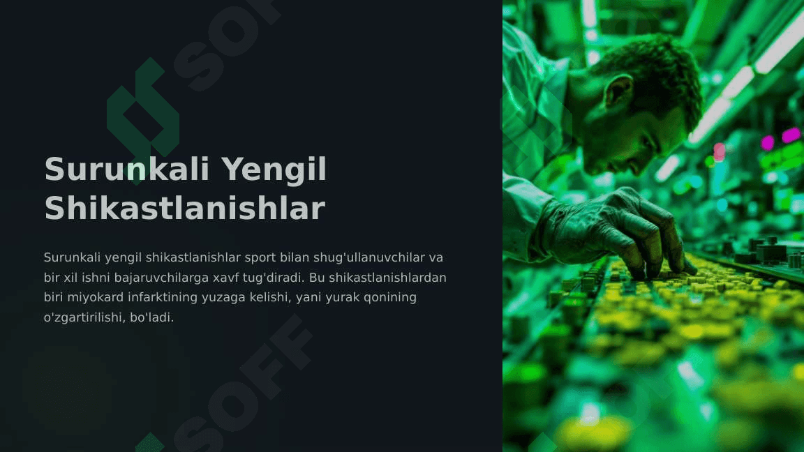 Yonbosh va erkin oyoq sohalardagi artriyalar taraqqiyotiga tashqi omillarning ta'siri 5