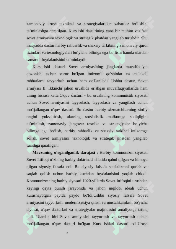 Harbiy komunizm siyosat 6