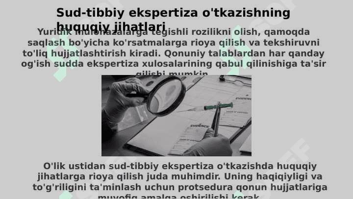 Murdada sud tibbiy ekspertiz oʻtkazish tartibi 3