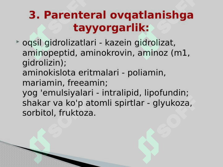 Qon depolari. Limfa ornini bosuvchi suyuqliklar fiziologiyasi. 7