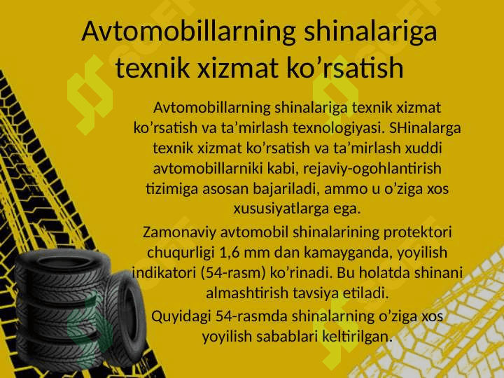 SHINALARNI YECHISH VA TA'MIRLASH JIHOZLARI 3