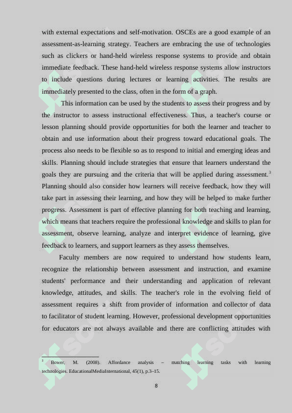 Assessment in teaching 8