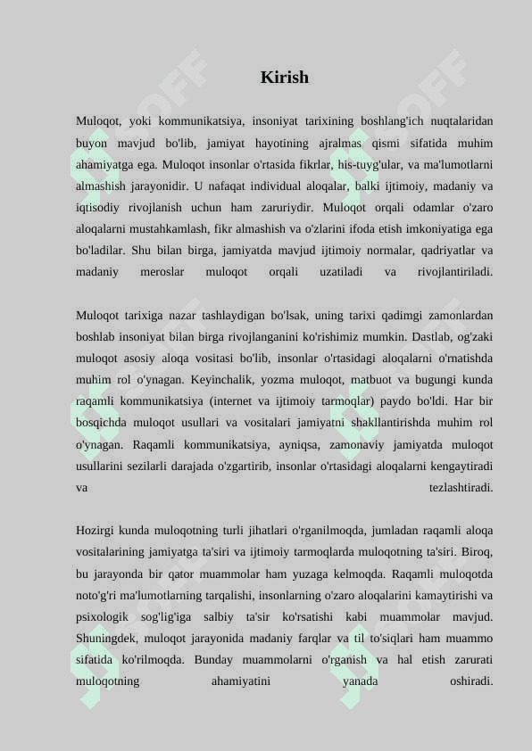 Jamiyat hayotida muloqotning tutgan o'rni 3