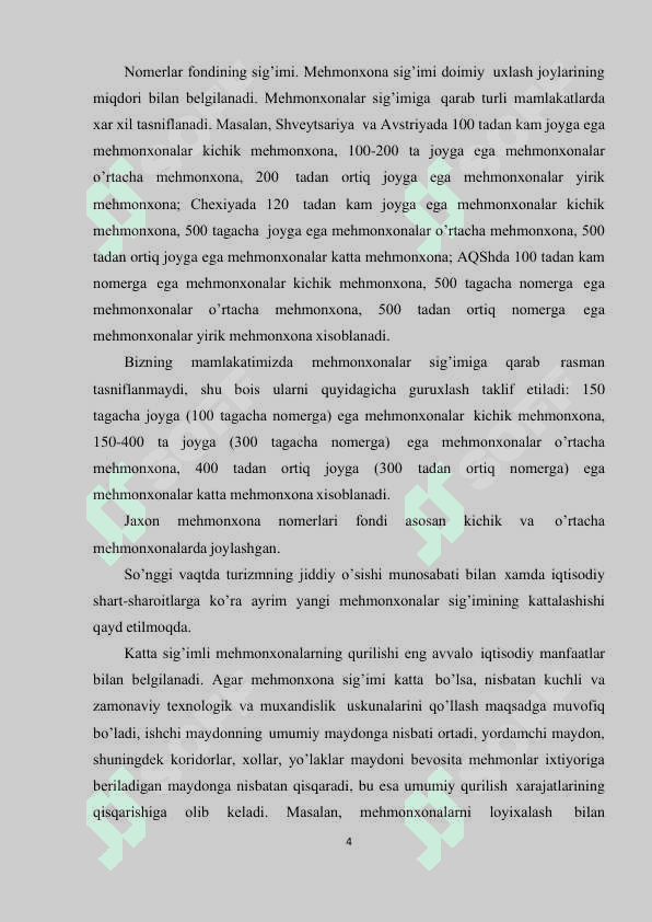 O`ZBEKSITON RESPUBLIKASIDA MEHMONXONA XO`JALIGINI BOSHQARISH VA REJALASHTIRISHNI TASHKILIY HUQUQIY 3