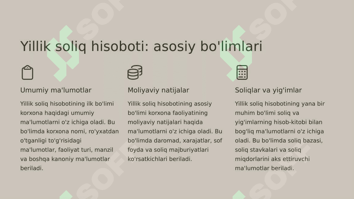 Soliq va statistika hisobotlar tarkibi 3