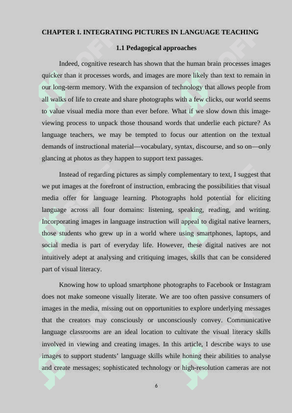 Using picture-based activities to develop Communicative Competence for B1-B2 level students 6