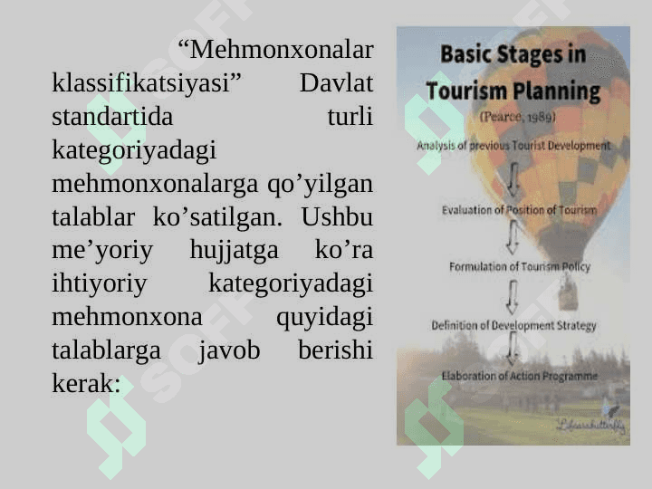 Mehmonxona xo‘jaligini rejalashtirishning tashkiliy mexanizmi 4