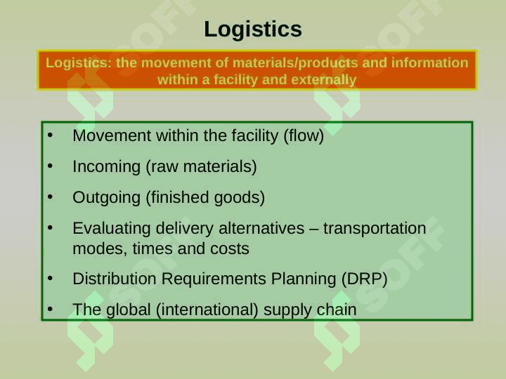 SUPPLY CHAIN MANAGEMENT 5