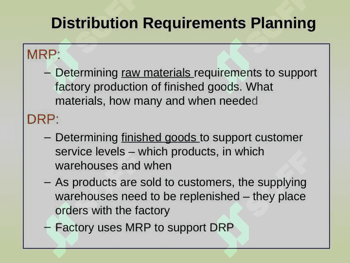 SUPPLY CHAIN MANAGEMENT 7