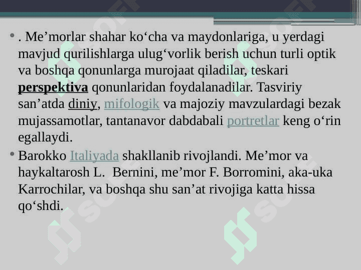 Barokko uslubi 5