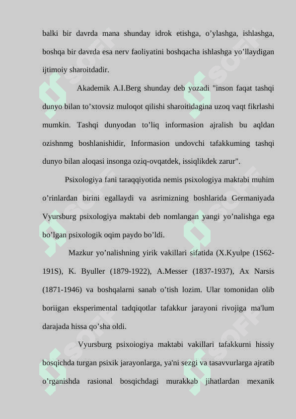 Tafakkur borasidagi psixologik nazariyalar 4