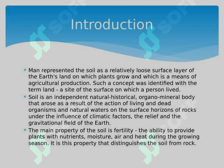 SOIL SCIENCE 2