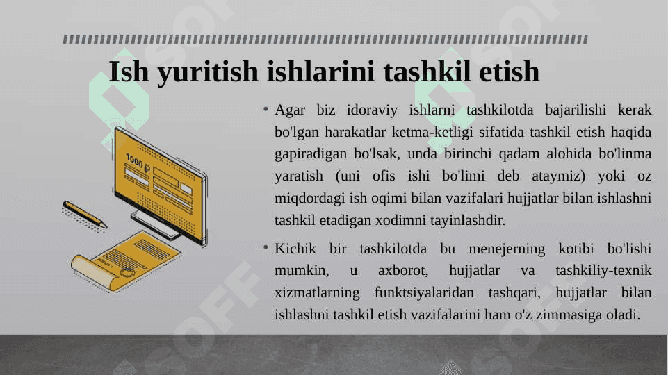 Tashkilot muassasa korxonalarda ish yuritishda raqamli xujjatlarni shakillantirish 5