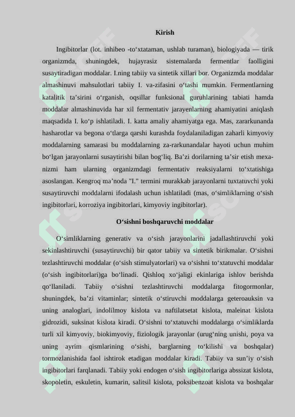 TABIIY O‘SISH INGIBITORLARI VA ULARNING FIZIOLOGIK ROLI 3