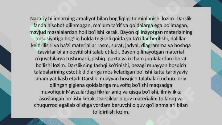 Boshlangʻich sinf   1-4-sinf darsliklari mazmuni 4