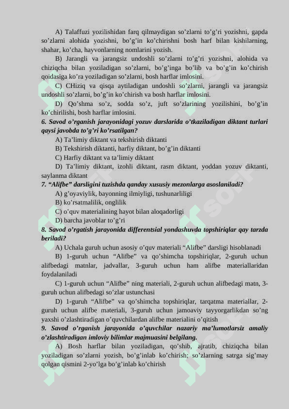 Savod oʻrgatishda pedagogik texnologiyalarni qoʻllash 2