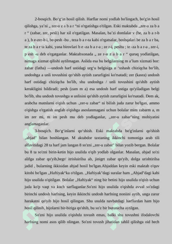 Savod oʻrgatishdan yaratilgan metodik qoʻllanmalarning qiyosiy-tanqidiy tahlili 3