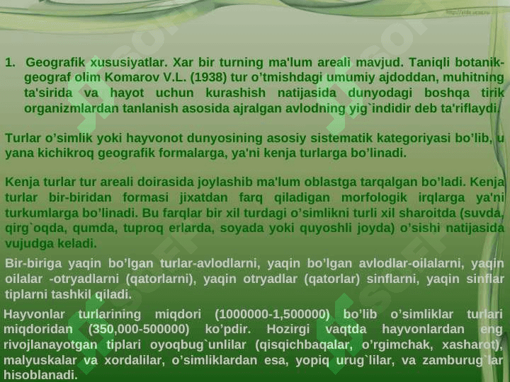 O'SIMLIKLARNING INSON HAYOTIDA TUTGAN O'RNI VA BIOSFERADAGI AHAMIYATI 4