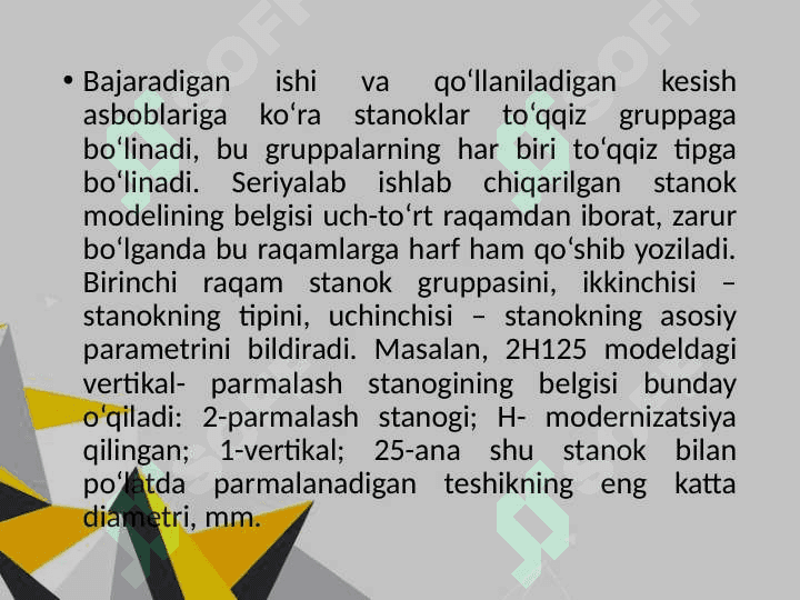 MASHINASOZLIK BO'YICHA MUTAXASSISLARNI TAYYORLASHDA FANNING O'RNI VA AHAMIYATI 6