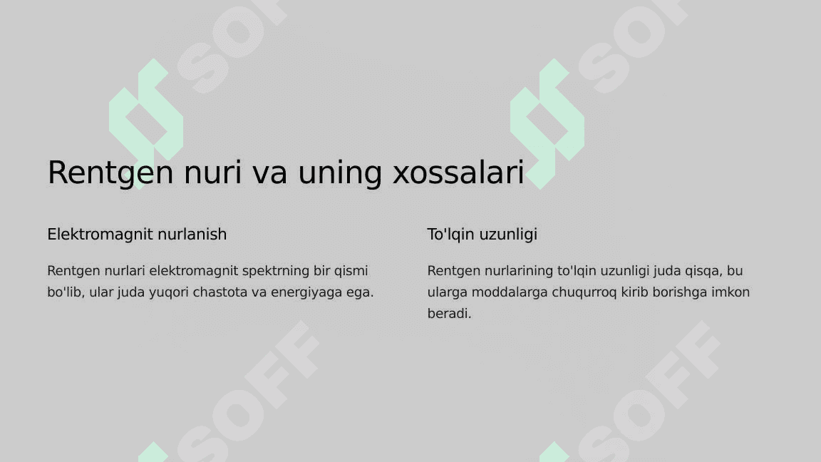 Kompyuter tomografiyasi va uni ishlashining fizik asoslari 6