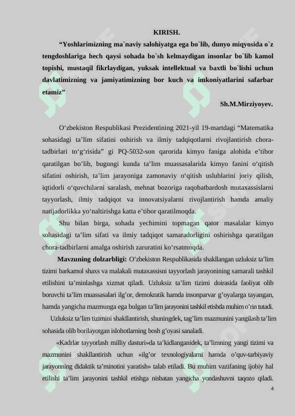 BOSHLANG`ICH SINF MATEMATIKA  DARSLARIDA TARIXIY MATERIALLAR BILAN TANISHTIRISH 4
