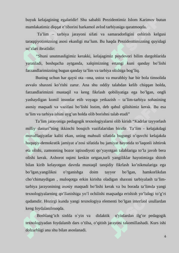 BOSHLANG`ICH SINF MATEMATIKA  DARSLARIDA TARIXIY MATERIALLAR BILAN TANISHTIRISH 6
