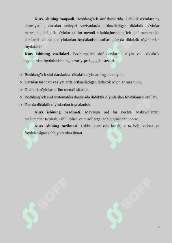 BOSHLANG`ICH SINF MATEMATIKA  DARSLARIDA TARIXIY MATERIALLAR BILAN TANISHTIRISH 7