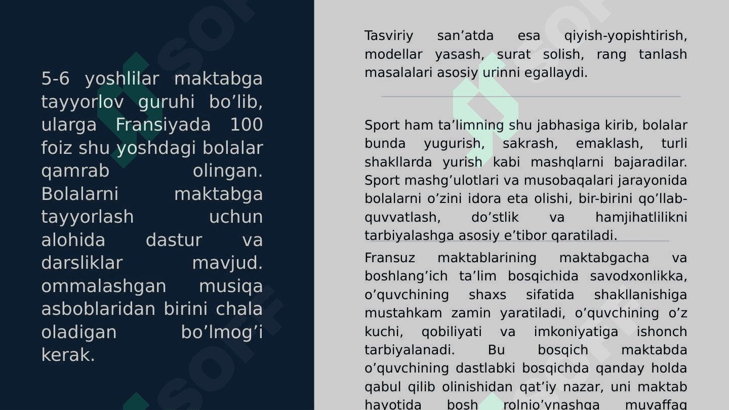 Fransiya ta`lim tizimi 7