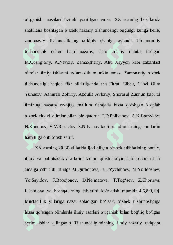 Turkologiyaning oʻzbek filologiyasi tarmogʻi 4