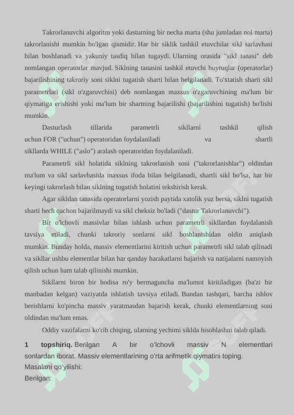 python siklik operatori 3