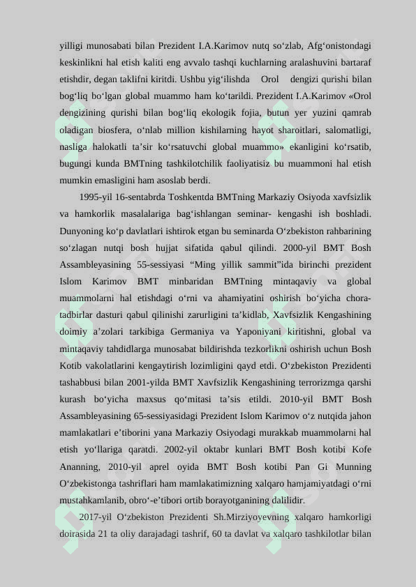 O`ZBEKISTON VA JAHON HAMJAMIYATI 5