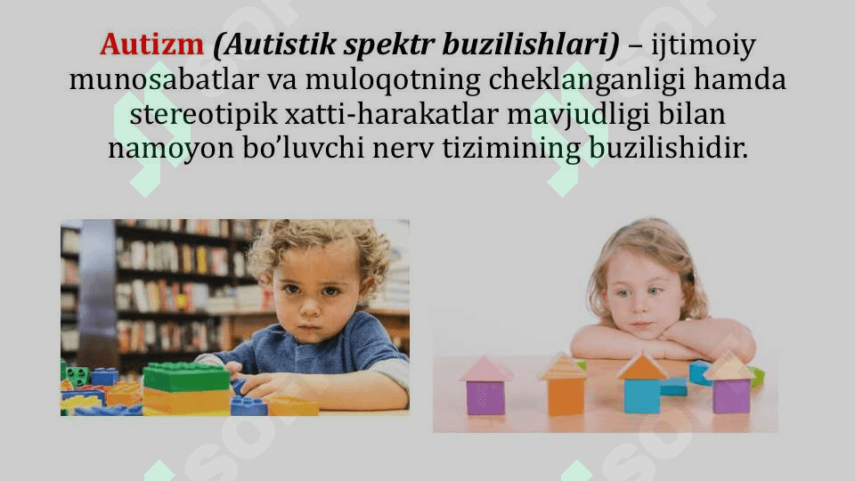 Bolalar autizmi 3