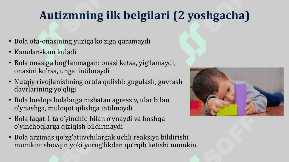 Bolalar autizmi 8