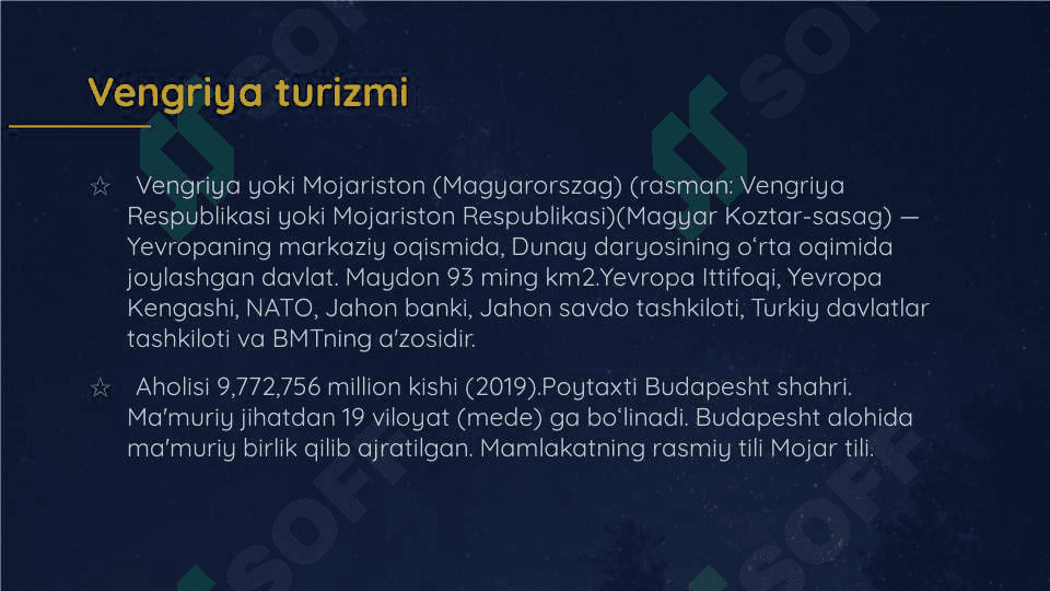 Sharqiy Yevropa mamlakatlari turizmining  rivojlanish holati. 8