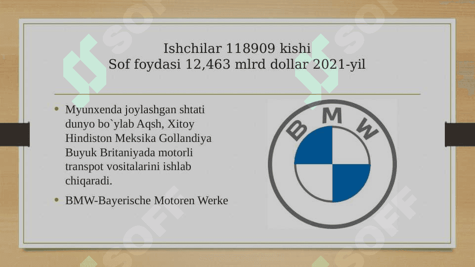 BMW brendi 7
