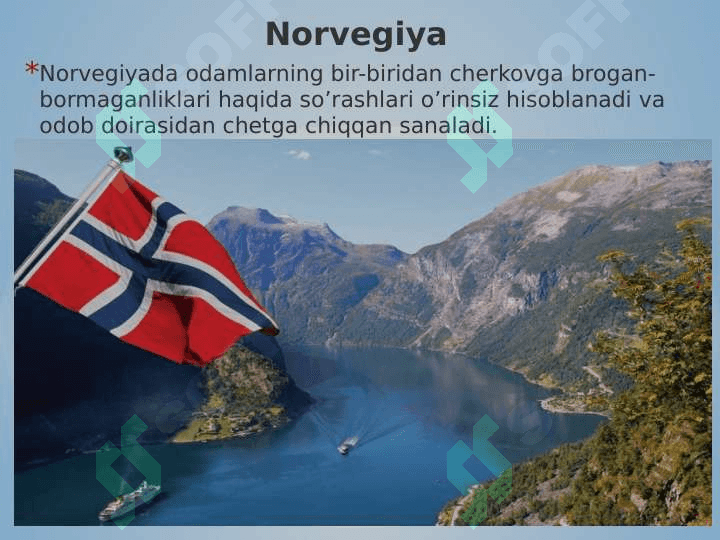 Ba’zi xorijiy mamlakatlarning odob doirasidagi ta’qiqlari 8