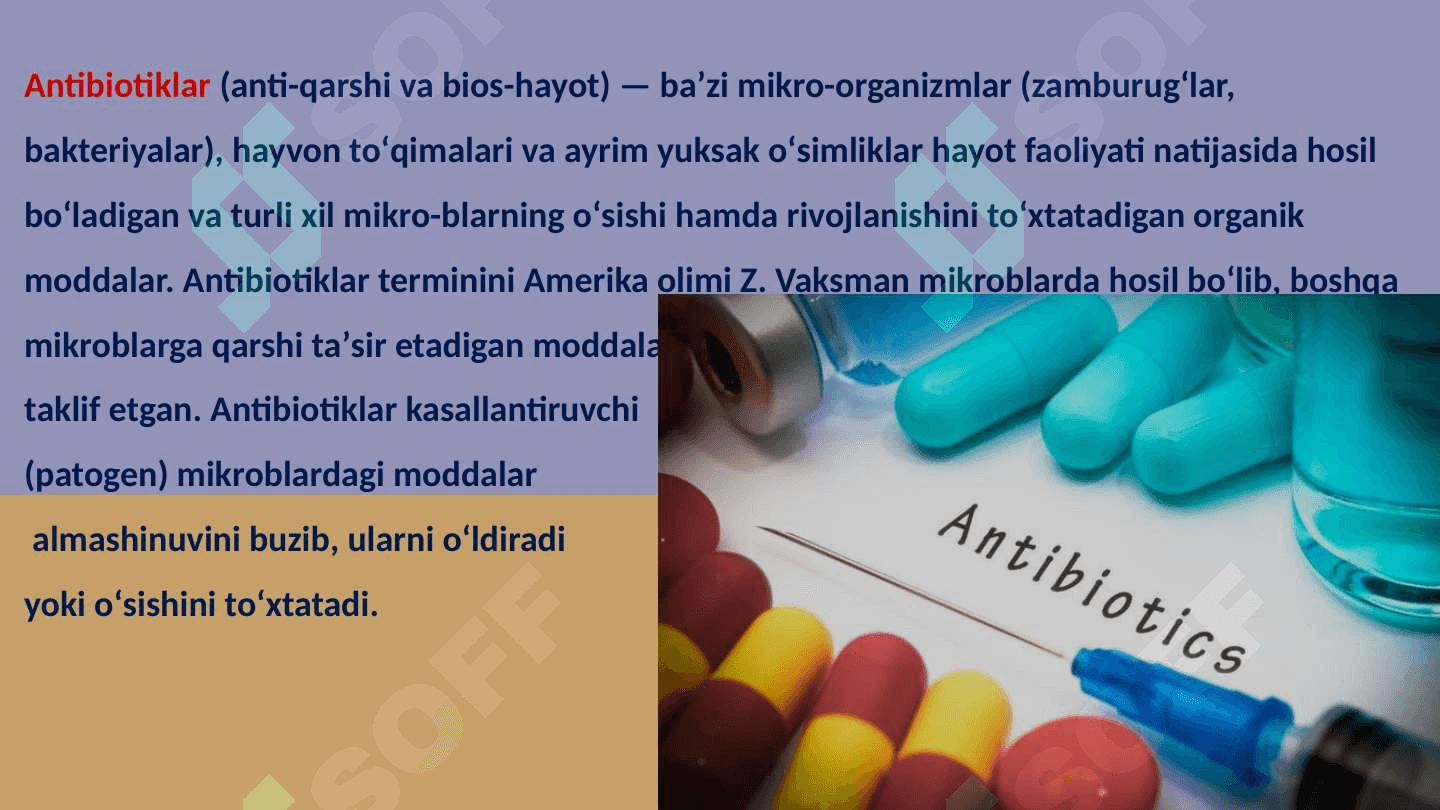 Antibiotiklar 2