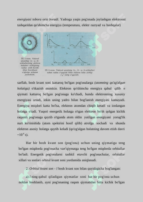 Atomda elektron qavatlarning tuzilishi 2