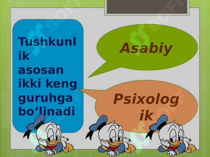 Tushkunlik va besarajomlikni boshqarish 8