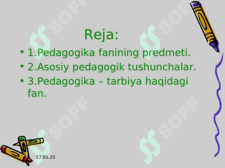 Pedagogikaning umumiy asoslari. 2