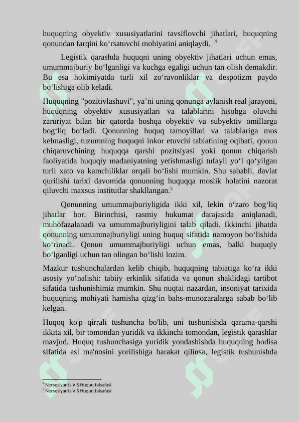 Huquq tushunchasi. 4