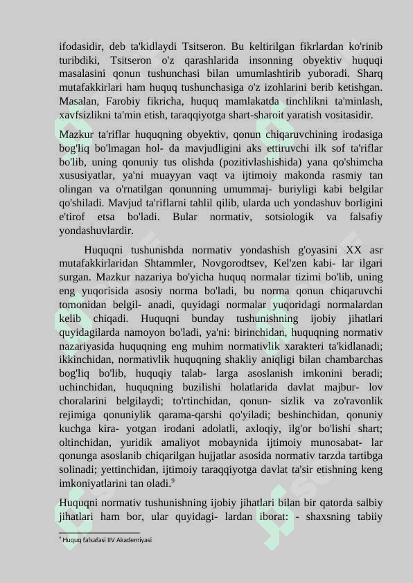 Huquq tushunchasi. 7