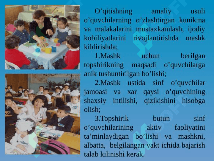 Ta’limni tashkil  etish usullari  va shakllari Таълимни ташкил этиш усуллари ва шакллари 7