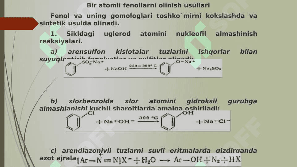 Aromatik uglevodorodlarning gidroksilli hosilalari 3