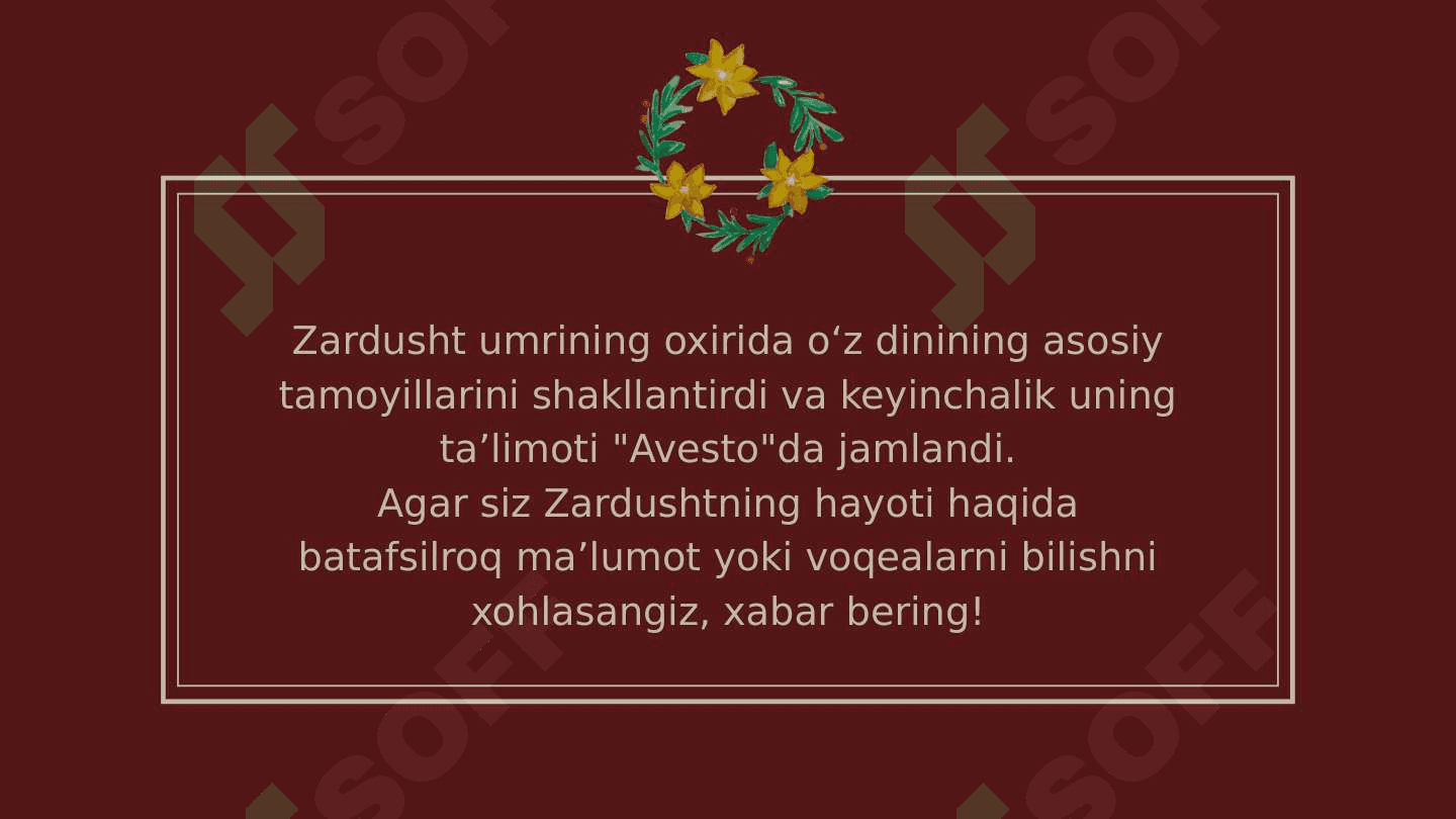 Zardushtiylik dinining iyerarxiyasi 6